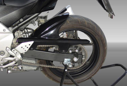 Garde-boue / lèche-roue arrière pour Kawasaki Z750 (2007 - 2010) (Noir brillant, prêt à poser) de qualité et au meilleur prix