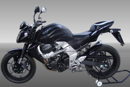 Garde-boue / lèche-roue arrière pour Kawasaki Z750 (2007 - 2010) (Gloss Black, prêt à poser) de qualité et au meilleur prix