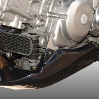 Sabot moteur pour Suzuki DL650 V-Strom (2005 - 2011) (Gloss Black, prêt à poser) de qualité et au meilleur prix