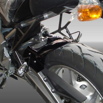 Garde-boue / lèche-roue arrière pour Kawasaki Versys 600 (2006 - 2011) (Gloss Black, prêt à poser) de qualité et au meilleur prix