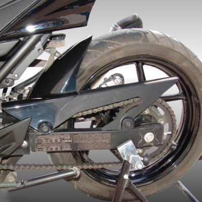 Garde-boue / lèche-roue arrière pour Kawasaki ZX250R Ninja (2008 - 2011) (Noir brillant, prêt à poser) de qualité et au meilleur prix