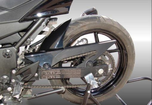 Garde-boue / lèche-roue arrière pour Kawasaki ZX250R Ninja (2008 - 2011) (Noir brillant, prêt à poser) de qualité et au meilleur prix