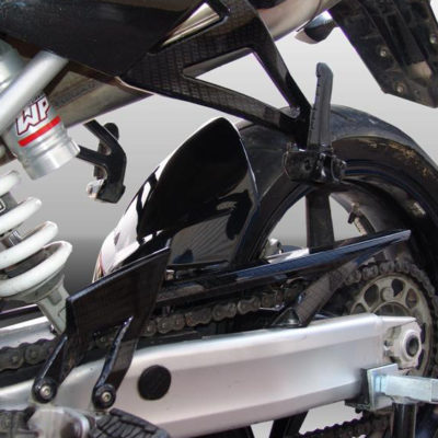 Garde-boue / lèche-roue arrière pour KTM Super Duke (2005 - 2011) (Gloss Black, prêt à poser) de qualité et au meilleur prix
