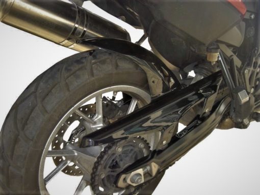 Garde-boue / lèche-roue arrière pour BMW F800 GS (2008 - 2012) (Gloss Black, prêt à poser) de qualité et au meilleur prix